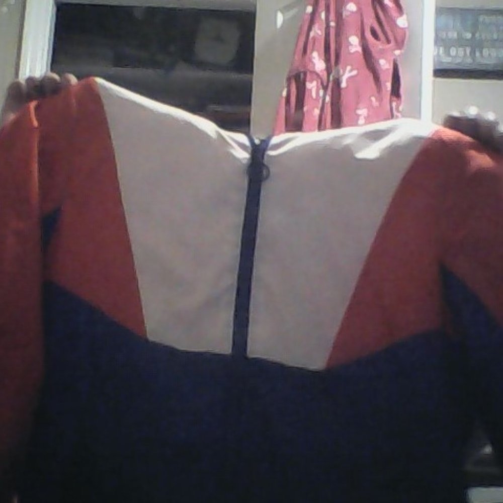 Red, White and Blue Wind Breaker